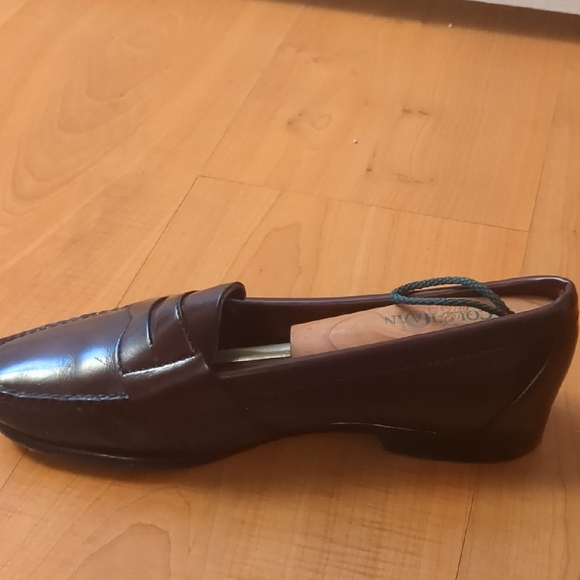Cole Haan Brown Leather Slip-On Loafers - Picture 7 of 7